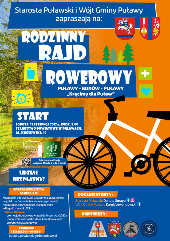 Rodzinny Rajd Rowerowy Gmina Janowiec